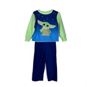 Star Wars Kids Mandolorian The Child Grogu Baby Yoda Pajamas